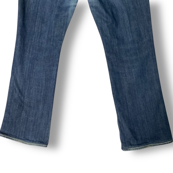 Kut From The Kloth Natalie Bootcut Jeans Sz 14 Flap Pocket Embroidered Cowgirl - Picture 8 of 12